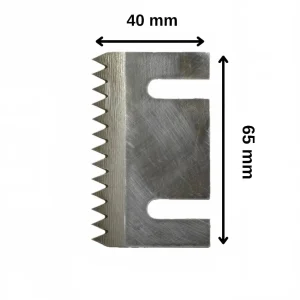تیغه چسبزن HSS دستی و دندانهدار برای برش نوار چسب
